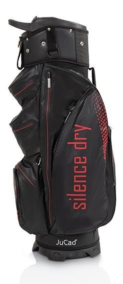 JuCad Silence Dry cart bag, čierno/červený
