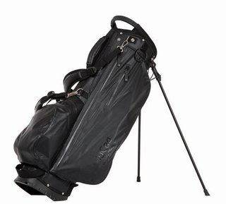 JuCad Waterproof 2in1 stand bag, čierny
