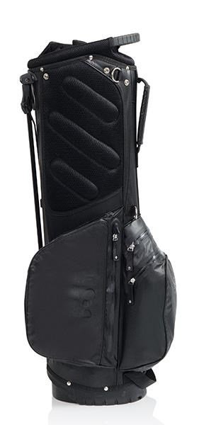 JuCad Waterproof 2in1 stand bag, čierny