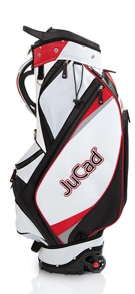 JuCad Bag To Roll cart bag, čierno/bielo/červený