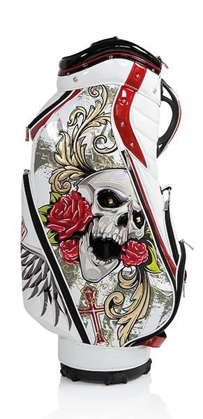 JuCad Luxury cart bag, biely