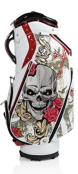 JuCad Luxury cart bag, biely