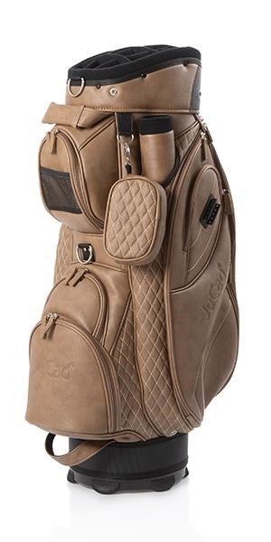 JuCad Style cart bag, tmavo hnedý