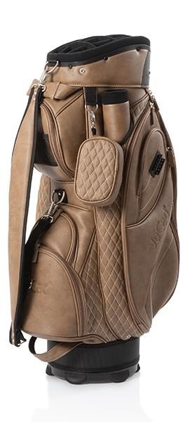 JuCad Style cart bag, tmavo hnedý