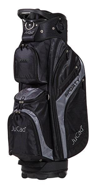 JuCad Sporty cart bag, čierny