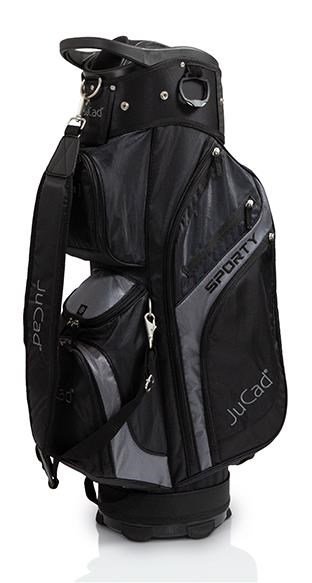 JuCad Sporty cart bag, čierny