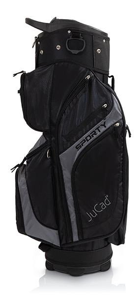 JuCad Sporty cart bag, čierny