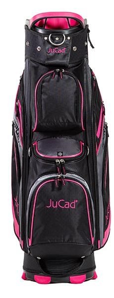 JuCad Sporty cart bag, čierno/ružový