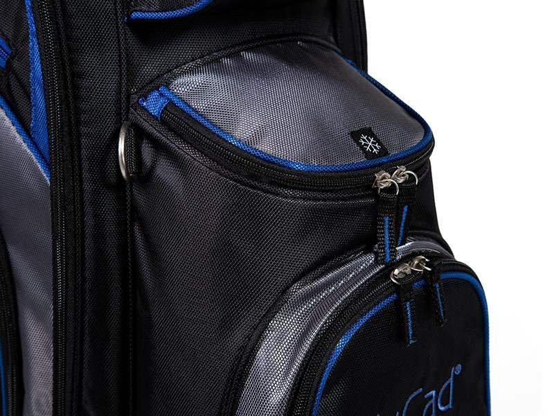 JuCad Sporty cart bag, čierno/modrý
