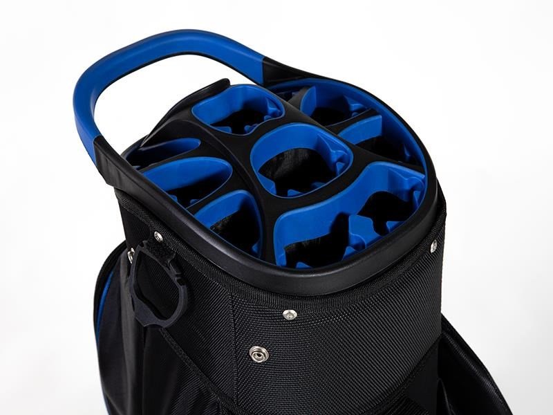 JuCad Sporty cart bag, čierno/modrý
