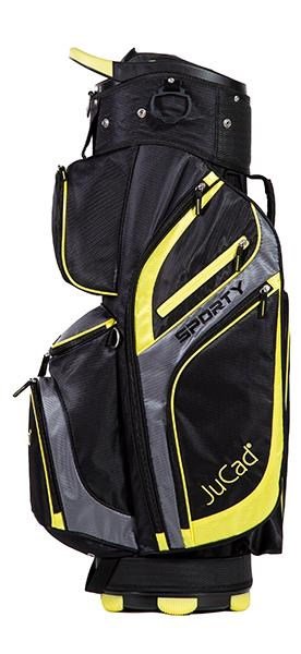 JuCad Sporty cart bag, čierno/žltý