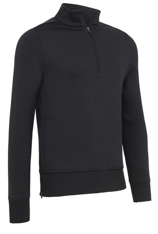 Callaway LS 1/4 Midweight Fleece Crossover dámska mikina, caviar