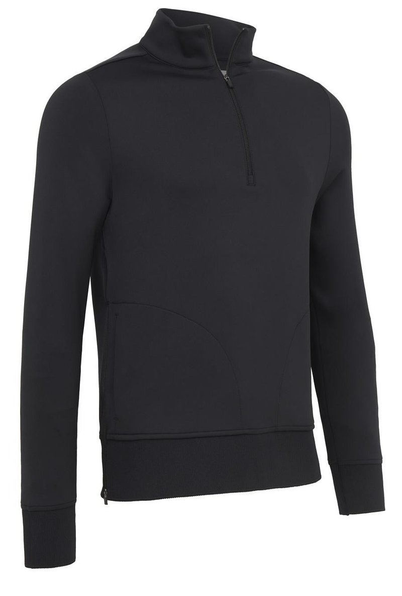 Callaway LS 1/4 Midweight Fleece Crossover dámska mikina, caviar