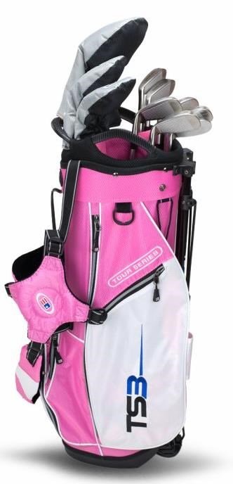 U.S. Kids Golf TS3-51 (130cm) V15 10-Club juniorský golfový set, grafit