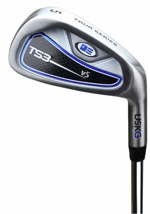 U.S. Kids Golf TS3-63 (160cm) v5 10-Club juniorský golfový set, oceľ/grafit