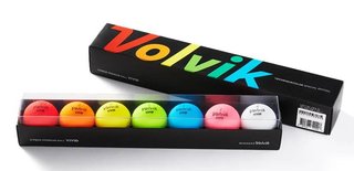 Volvik RAINBOW golfové loptičky, multi