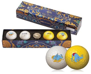 Volvik SOLICE DISNEY ALADDIN golfové loptičky, mix barev