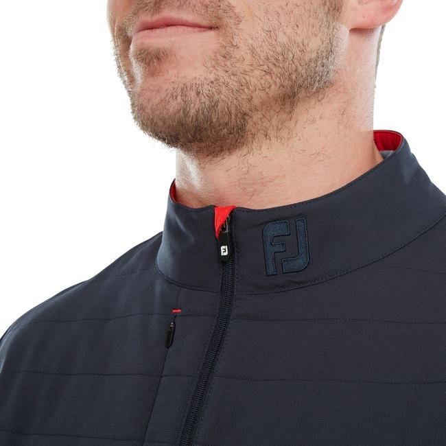 FootJoy FJ Hybrid pánska bunda, navy/červená