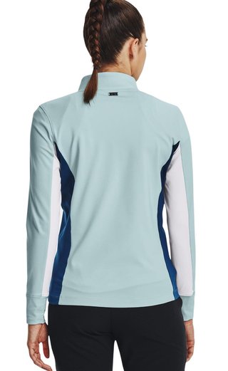 Under Armour Storm Midlayer 1/2 Zip dámska mikina, fuse teal/white