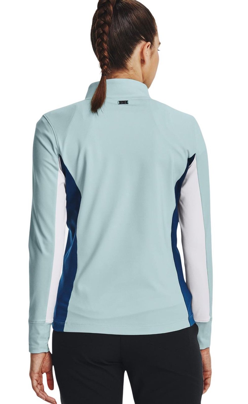 Under Armour Storm Midlayer 1/2 Zip dámska mikina, fuse teal/white