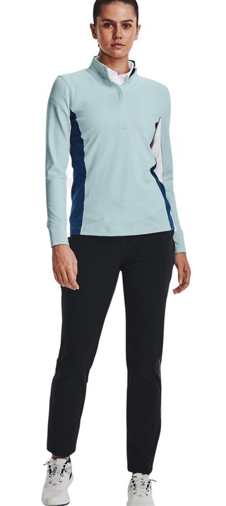 Under Armour Storm Midlayer 1/2 Zip dámska mikina, fuse teal/white