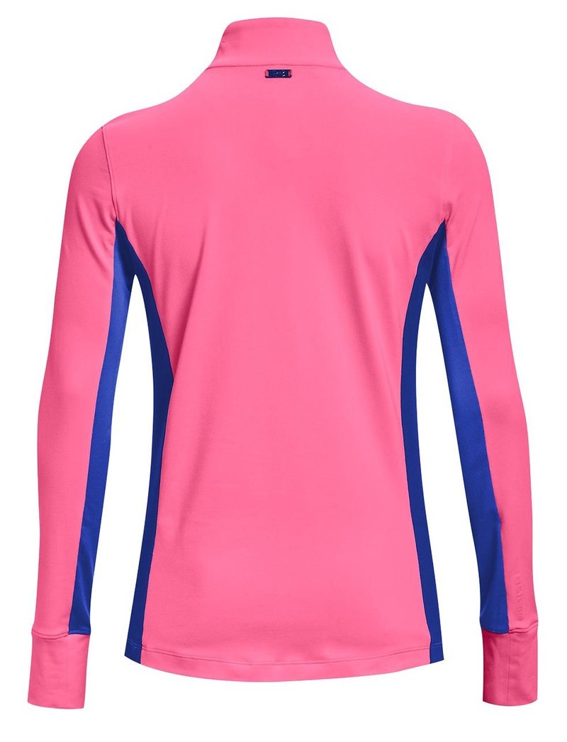 Under Armour Storm Midlayer 1/2 Zip dámska mikina, pink punk/versa blue