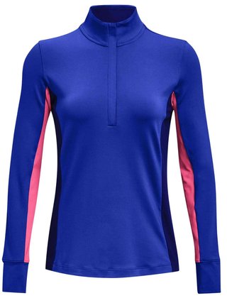 Under Armour Storm Midlayer 1/2 Zip dámska mikina, versa blue/pink punk