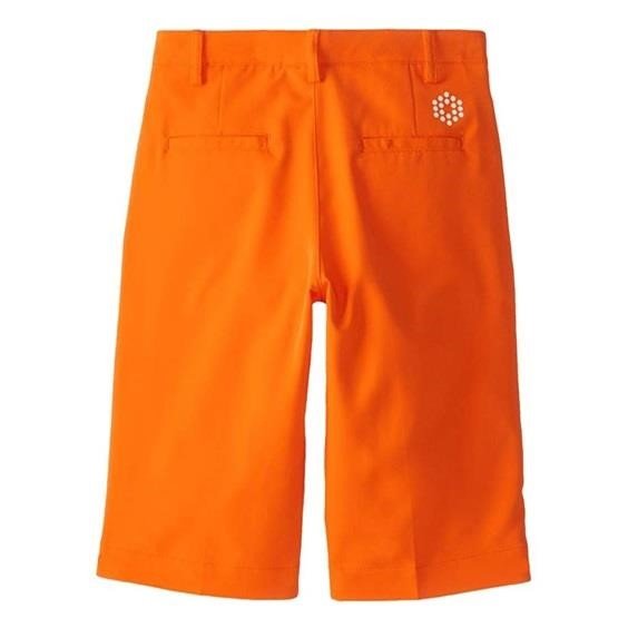 Puma Golf Tech juniorské kraťasy, vibrant orange