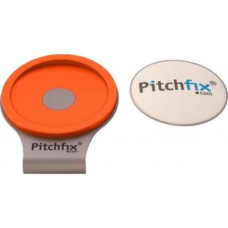 Pitchfix Cap Clip + marker loptičky, oranžový