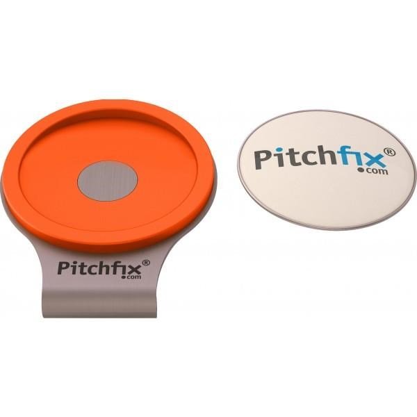 Pitchfix Cap Clip + marker loptičky, oranžový