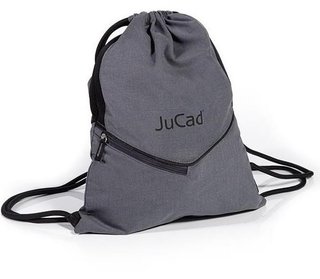 JuCad JuCad drawstring sports bag vak, šedá