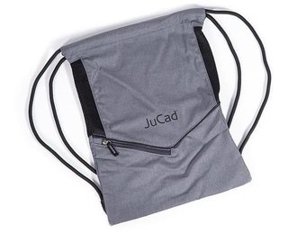 JuCad JuCad drawstring sports bag vak, šedá