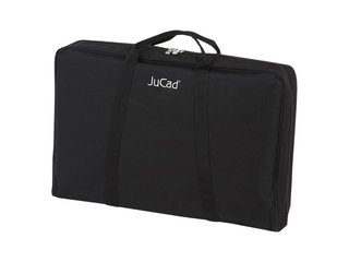 JuCad Carbon manuálny vozík, strieborná/čierna + prepravná taška JTT