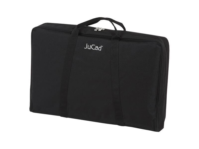 JuCad Carbon manuálny vozík, strieborná/čierna + prepravná taška JTT