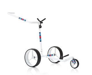 JuCad Carbon Racing manuálny vozík + prenosná taška JTT, biela