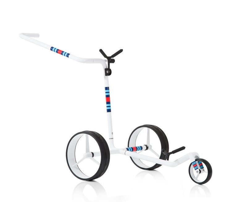 JuCad Carbon Racing manuálny vozík + prenosná taška JTT, biela