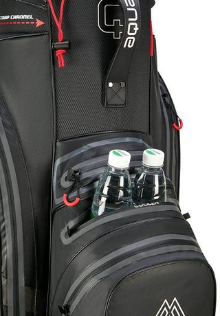 Big Max AQUA Silencio 4 Organizer cart bag, čierny