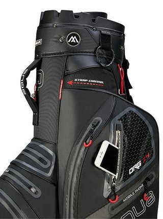 Big Max AQUA Silencio 4 Organizer cart bag, čierny