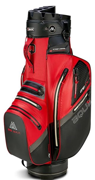 Big Max AQUA Silencio 4 Organizer cart bag, červeno/čierny