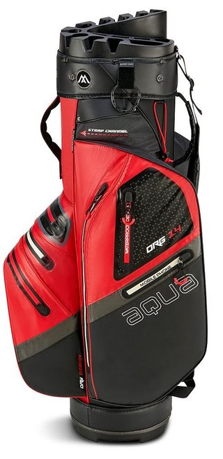 Big Max AQUA Silencio 4 Organizer cart bag, červeno/čierny