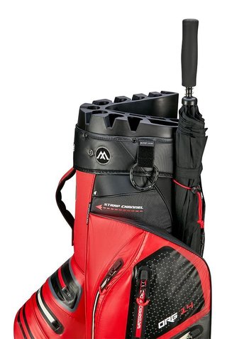 Big Max AQUA Silencio 4 Organizer cart bag, červeno/čierny