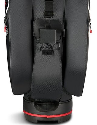 Big Max AQUA Silencio 4 Organizer cart bag, biela/čierna/červená