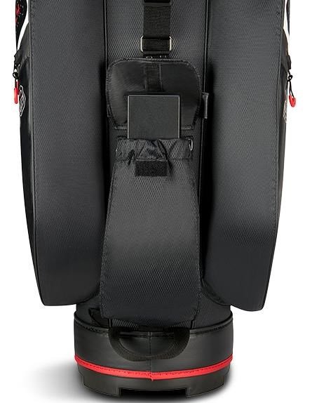 Big Max AQUA Silencio 4 Organizer cart bag, biela/čierna/červená