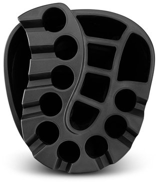 Big Max AQUA Silencio 4 Organizer cart bag, biela/čierna/červená