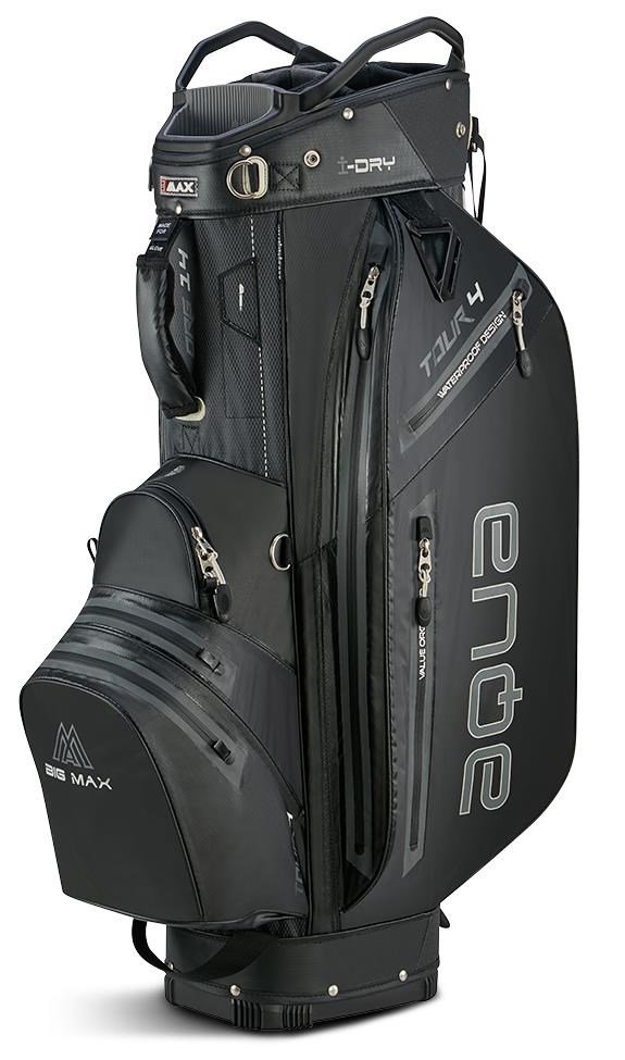 Big Max AQUA Tour 4 cart bag, čierny