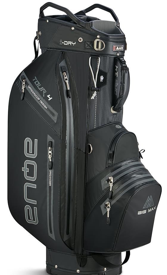 Big Max AQUA Tour 4 cart bag, čierny
