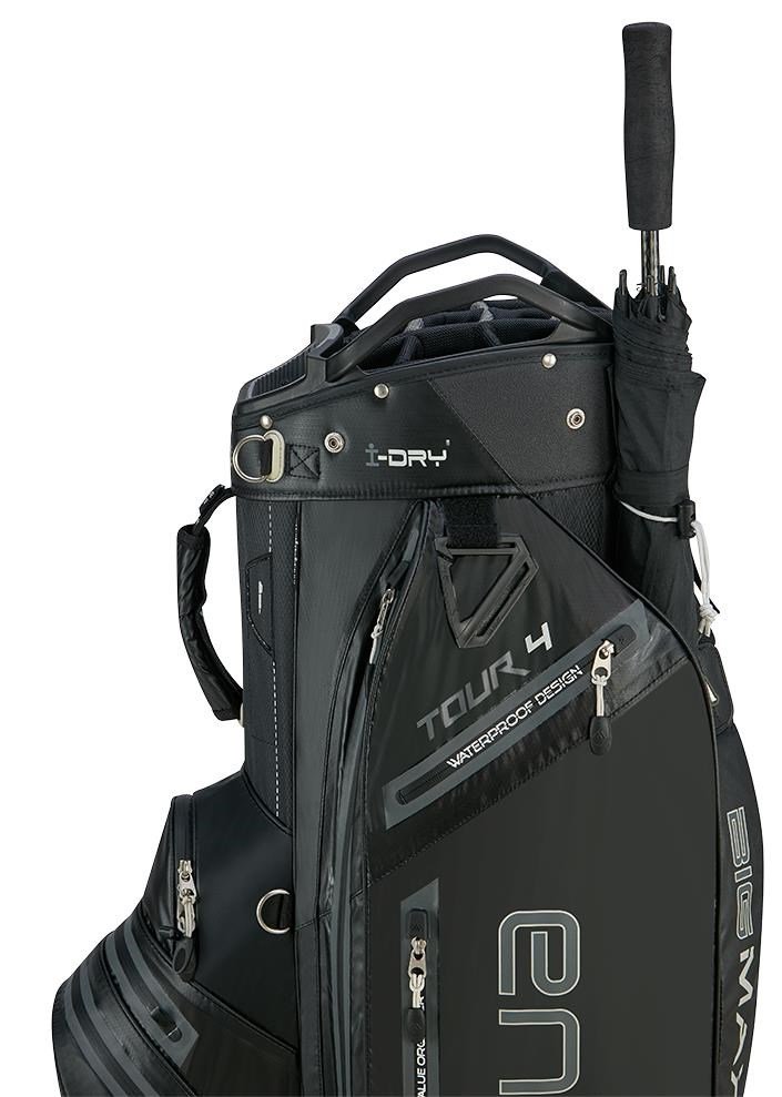 Big Max AQUA Tour 4 cart bag, čierny