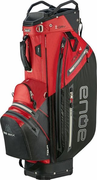 Big Max AQUA Tour 4 cart bag, červeno/čierny