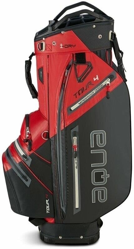 Big Max AQUA Tour 4 cart bag, červeno/čierny