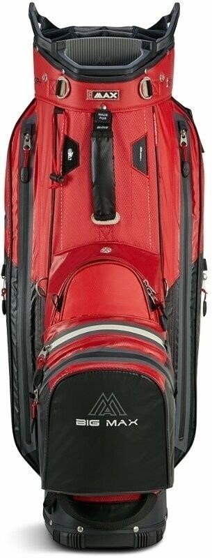 Big Max AQUA Tour 4 cart bag, červeno/čierny